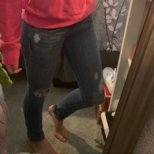 Ripped Hollister Jeans